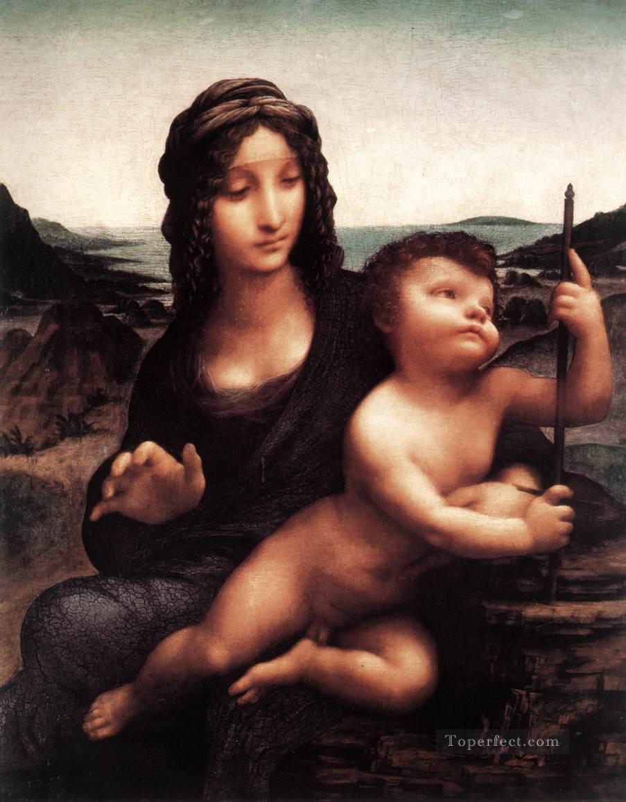 Madonna with the Yarnwinder 1501 Leonardo da Vinci Oil Paintings